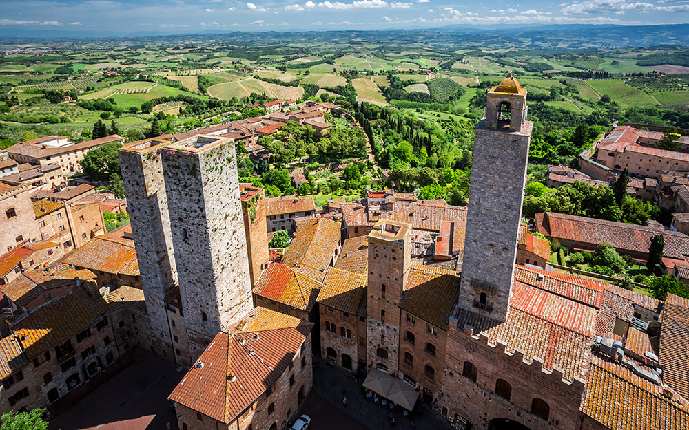 Tour in autonomia a San Gimignano